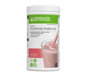 Formula 1 Nutritonal shake mix - ukus malina i bela čokolada (bez soje, laktoze i glutena)