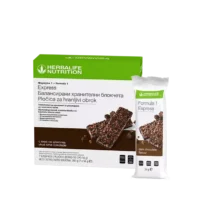 Herbalife Formula 1 Express Pločica za hranljivi obrok - ukus crna čokolada bogata proteinima, vitaminima i mineralima