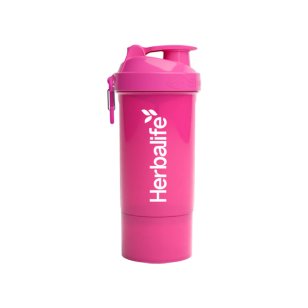 Neonski šejker 600 ml Roze