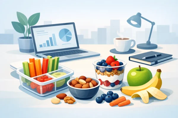 Zdrave užine za posao koje drže fokus